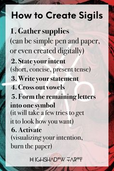 Sigils are super simple, very powerful forms of magic.  Any way you do it that allows you to condense the statement into a single symbol will do the trick. The only thing that really matters is that you feel the symbol has power.    #tarot #tarotreader #magic #witch #sigils #sigil #howtomakesigils #howtomakeasigil Create Sigils, Witch Sigils, How To Make Sigils, Goddess Witchcraft, Christian Witch, Magical Charms, Witchcraft Stuff, 7 Angels, Wiccan Symbols