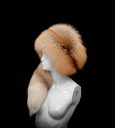 "You wondering about some other variations? Text me! I love hearing from you. Your fantasies can come true. Do not miss opportunity to buy finest quality goods for extremely low prices. Designed and handcrafted in N. Europe. Finnish fluffy, soft and silky farm fox fur, lining made of crepe satin fabric. Standard hat size suitable for head circumference 52-59cm (20.5-23\") Never used before, brand new, with tags. Express shipping service available. Special offers are acceptable. For any further i Gold Fox, Fur Keychain, Handmade Beanies, Bubble Style, Faux Succulents, Winter Hats Beanie, Handbag Charms, Fur Hat, Winter Hats For Women