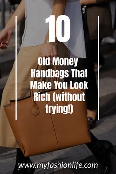 Old Money Handbags Cheap Luxury Items, Brown Clutch Outfit, Quite Luxury Bag, Classic Luxury Handbags, Old Money Aesthetic Handbag, Old Money Aesthetic Bags, Interview Purse, Luxury Bags 2024, Quiet Money Aesthetic