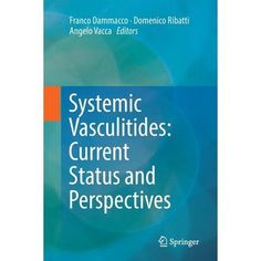 a book cover with the words,'system vascutides current status and perpet