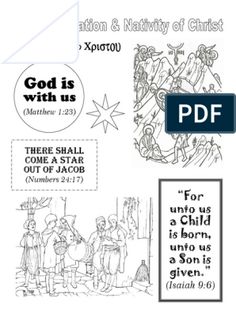 an image of the bible's story with some other words and pictures on it