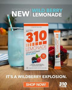 Healthy Lemonade, 310 Nutrition, Rocket Pop, Diet Soda, Vegetarian Diet Plan, Holistic Nutritionist, Nutrition Health, Blue Raspberry, Wild Berry