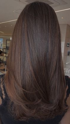 Black Hair Balayage, Brown Hair Looks, Hair Inspiration Long, Brunette Hair With Highlights, Hairstyles For Layered Hair, Brown Hair Balayage