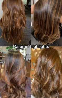 Hair Pale Skin, Hair Inspiration Long, Brunette Hair With Highlights, Caramel Hair, Caramel Highlights, Haircuts Straight Hair