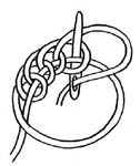 an image of a knot in the shape of a circle