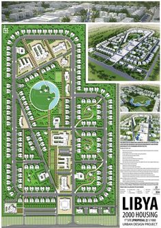 the site plan for libya housing