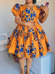 Seshweshwe Dresses Design African Style, Dress Ankara Styles, African Dress Patterns, Kitenge Dress, Styles Ankara, Ankara Short, Traditional African Clothing, To Start A Conversation, Dress Ankara