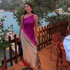 Midi Dress With Asymmetric Neckline And Thin Straps That Cross At The Back. Outer Shell 100% Polyester Lining 100% Polyester Asymmetric Dress, Asymmetric Neckline, Tie Dye Print, Asymmetrical Dress, Zara Dresses, Colorful Dresses, Tie Dye, Midi Dress, Zara