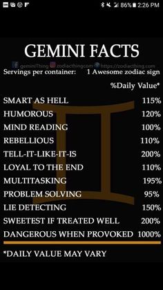 I hope you like the pics I post. Gemini Characteristics