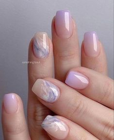 Spring Nail Trends 2024, Summer 2023 Nail Trends, Tattoo Nails, Hairstyles Anime, 2023 Nail, Cute Gel Nails, Soft Nails