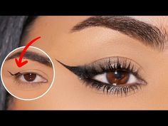 This is a guide on how to do winged liner on hooded eyes. Learn how to apply eyeliner on hooded eyes in this step-by-step tutorial. Wings Hooded Eyes, How To Apply Eyeliner For Hooded Eyes, Liner On Hooded Eyes, Winged Eyeliner Hooded Eyes, Winged Liner For Hooded Eyes, Double Wing Eyeliner, Eyeliner On Hooded Eyes, How To Do Winged Eyeliner, Eyeliner Style