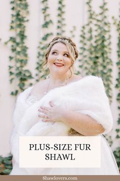 Plus-Size Fur Shawl Wedding Fur Shawl, Fur Shawl Wedding