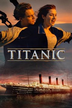 a movie poster for the film titanic