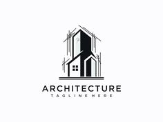 the architecture logo is shown in black and white