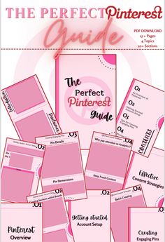 the perfect pinterest guide