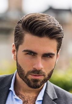 Gentleman Haircut, Beard Trend, Mens Beard Grooming, Classic Haircut, Mens Hairstyles Thick Hair, Cool Mens Haircuts