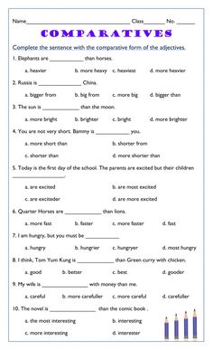 the worksheet for comparing and comparing different words in an english speaking practice book