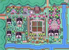 the legend of zelda's town map