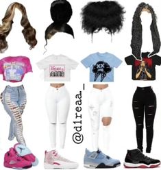 Cute Outfits For School For Highschool Baddie, 10th Grade Outfits, Middle School Outfits 7th Grade Baddie, Teen Swag Outfits For School, Shein Outfits Summer 2023 Baddie, 9th Grade Outfits, Cute Sneaker Outfits, Matching Outfits Best Friend