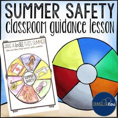 an image of a summer safety classroom guidance lesson