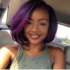 40 Hot Hair Color Trends 2016 ( Whether you want a new look or just a slight update, these stylist-approved hair color trends 2016 are pegged as the next big thing. ) - From The Fashion Spot :: @thefashionspot :: | Glamour Shots Photography Beehive Hair, Hot Hair Colors, Helen Mirren, Hair Color Trends, Purple Hair, Hairstyles With Bangs, Black Women Hairstyles, Bob Hairstyles, Hair Goals