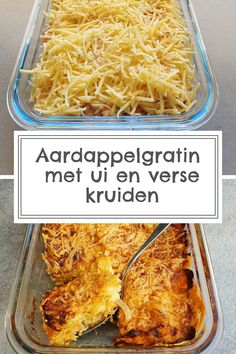 Aardappelgratin met verse kruiden