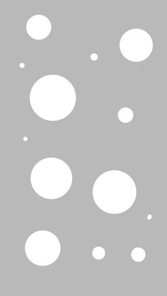 white circles on a gray background