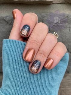 Call Nail Ideas, Copper Nails Designs, Color Street Mixed Mani, Western Nails, Street Magic, Mixed Mani, Watermelon Nails, Fall Gel Nails