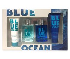 Take a dive into a refreshing fragrance with this Blue Ocean fragrance gift set for men. It includes two shower gels and two bottles of cologne. Gift Set For Men, Fiji Water Bottle, Fragrance Gift, Big Lots, Fragrance Gift Set, Shower Gel, Blue Ocean, Plastic Water Bottle, Vodka Bottle