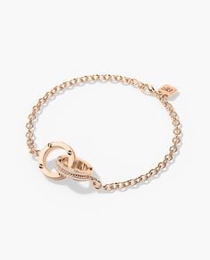 This handmade chain bracelet is available in 14k gold, or 18k gold. Customize your bracelet further by choosing either black or white diamonds. Handmade Chain, Gold Charm Bracelet, Rose Gold White, Jewelry Lookbook, Double Chain, White Rose Gold, Arm Candy, Gold Charm, White Diamonds