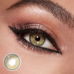 For the best contact lenses to enhance your dark brown eyes, shop at Finallure for 50% off sitewide and free shipping. #contactsforbrowneye #eyemakup #contactlenses #dailymakeup Best Contact Lenses, Eyes Contact, Eye Color Chart, Green Colored Contacts