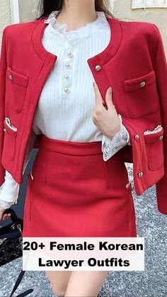 Chic and professional female Korean lawyer outfits that blend style and confidence. Discover the perfect looks for a powerful impression. Lawyer Outfits, Attorney Outfit, Professional Wardrobe Essentials, Suits Korean, Lawyer Fashion, Crisp White Blouse, Lawyer Outfit, Corporate Chic, Power Suit