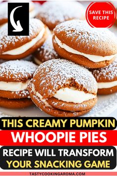 Fun Pumpkin Whoopie Pies That Are Perfect for Fall Parties Pumpkin Whoopie Pie, Maple Cream Cheese Frosting, Maple Cream Cheese, Whoopie Pie Recipe, Cheese Alternative