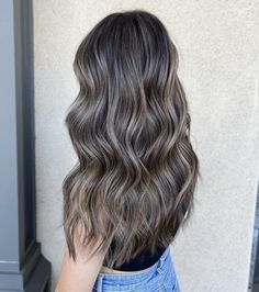 Ash Brown Hair With Highlights, Ash Brown Hair Dye, Ash Brown Highlights, Light Ash Brown Hair, Grey Brown Hair, Cold Hair