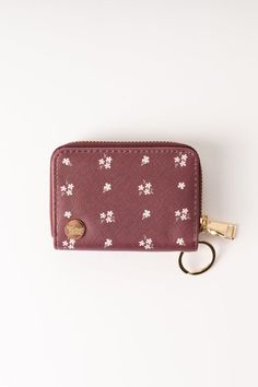 The new Plum Zip Around Wallet combines style and functionality with a convenient keyring and multiple card slots. Compact yet roomy, it’s perfect for carrying all your essentials with ease. Wallet With Keychain, Aesthetic Wallet, Wallet Keychain, Womens Wallet, Cute Wallets, Keychain Wallet, Coach Wallet, Zip Wallet, Wristlet Wallet