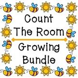 the room growing bundle is shown with bees and stars on it's border, which reads