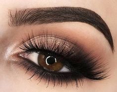 Fall Wedding Makeup For Green Eyes, Eye Shadow Looks For Brown Eyes, Masquerade Ball Makeup, Wedding Eyes, Wedding Eye Makeup, Smoky Eyes