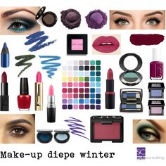 Deep Winter Makeup, Deep Winter Color Palette, Neutral Undertone, My Color Palette