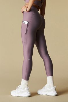 Cold Weather High-Waisted Pocket Legging Fabletics Plum Cactus female Activewear >> Womens >> Bottoms >> Leggings >> Full Length regular Training External Pockets Sock Boots Outfit, Cold Weather Leggings, Best Leggings For Women, Compression Clothing, Hot Leggings, Thermal Leggings, Cute Leggings, Activewear Fashion, Best Leggings