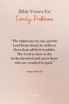 Family problems are never fun to walk through, but they’re unfortunately a part of being imperfect people.