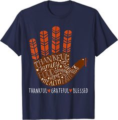 Turkey Hand Print Funny Thanksgiving Day Turkey Kids Toddler T-shirt Thanksgiving Shirts For Kids, Turkey Hand Print, Toddler Thanksgiving Shirt Svg, Thanksgiving Tshirt For Boys, Wild Turkey Kids Shirt, Funnt Thanksgiving Shirts, Thanksgiving Cotton T-shirt With Graphic Print, Grateful Thankful Blessed, Funny Thanksgiving