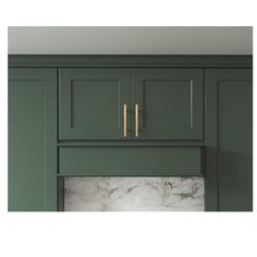 Galway brings a new look to a Shaker-style door in a cool, dark green. This charming cabinet adds character and color to any home for a nature-inspired, serene feel. allen + roth Galway 33-in W x 15.125-in H x 12-in D Sage Wall Fully Assembled Cabinet (Flat Panel Shaker Door Style) in Green | 847GW Sage Door, Flat Panel Doors, Shaker Door Styles, Elevated Home, Shaker Doors, Allen Roth, Diy Renovation, Soft Close Doors, Galway