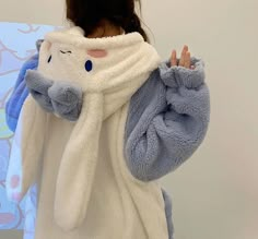 Snuggle in Cuteness with our Sanrio Cinnamoroll Fluffy Pajama! 🌙🐶 🌟 Adorable and Warm: These pajamas are perfect for adding a touch of charm and warmth to your bedtime routine. Ideal for keeping cozy, relaxing, and enjoying sweet dreams. ✨ Superior Comfort: Crafted with precision to ensure top-notch quality. Made from soft and plush fabric that's perfect for snuggling up on chilly nights. 💫 Cinnamoroll Charm: Enjoy the delightful presence of Cinnamoroll, the iconic Sanrio character, during y Cinnamoroll Pjs, Pajamas Robe, Sanrio Clothes, Cinnamoroll Plush, Cottagecore Dark Academia, Grunge Cottagecore, Robe Women, Cottagecore Dark, Whatsapp Wallpaper Cute