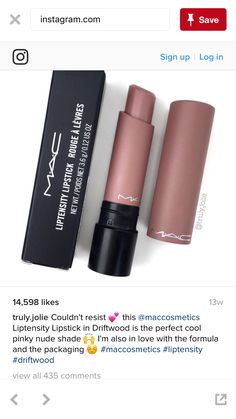 Mac Cosmetics Lipstick, Lipstick For Fair Skin, Makeup Must Haves, Mac Makeup, Beauty Makeup Tips, Makeup Obsession, Mac Lipstick