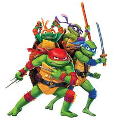 Featuring their favorite reptilian heroes, your TMNT fan will love these Mutant Mayhem peel and stick wall decals.Click this HOME DECOR & FURNITURE GUIDE to find the perfect fit and more! FEATURES Repositionable, and always removable Safe for walls Sticks to most smooth, flat surfaces No sticky residue Comes on one 36.5-in x 26.125-in sheet Contains 25 decals Measures 38.37-in. wide by 33.98-in. tall when assembledDETAILS 38.37" x 33.98" x 0.025" Product weight: .5 lbs. Vinyl Adhesive backing Wi Ninja Turtles Mutant Mayhem, Bedroom Cartoon, Hearts Paper Crafts, Peel And Stick Wall Decals, Turtle Images, Tmnt Party, Mutant Mayhem, Graffiti Wallpaper Iphone, Turtle Birthday