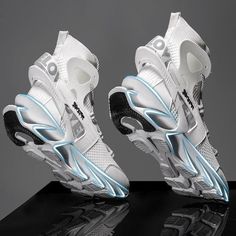 Futuristic Shoes, Men Shoes Sneakers, Off White Shoes, Casual Sneakers Women, Men Sneakers, Breathable Shoes, Dress Shoes Womens, Leather Shoes Men, Mens Casual