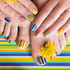 78 Toe Nail Designs To Keep Up With Trends Pedicure Ideas Summer, Beach Toe Nails, Goodyear Arizona, Light Blue Nails