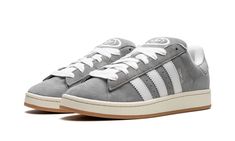 Adidas Campus 00s HQ8707 Adidas Campus 00s Grey, Campus 00s Grey, Campus Adidas, Adidas Og, Adidas Campus 00s, Sneakers Box, Kobe Shoes, Adidas Trefoil