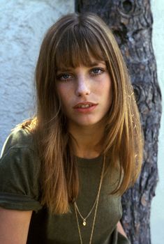 easy wedding guest hairstyles bangs Uk Icon, Jane Birkin Style, Bridget Bardot, Choppy Bangs, 70s Hair, Francoise Hardy