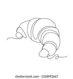 a black and white drawing of a caterpillar